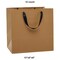 Kraft Euro Tote 13" x 5" x 9" with Elegant Satin Ribbon Handles